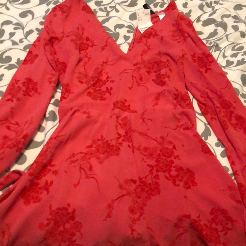 Hot pink ruffled romper